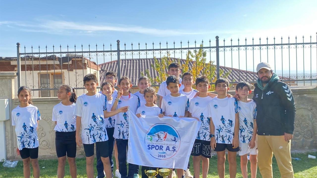 Kayseri Büyükşehir Belediyesi Spor A.Ş. Niğde'deki Yarışmada 1 Altın, 2 Gümüş ve 1 Bronz Madalya Kazandı