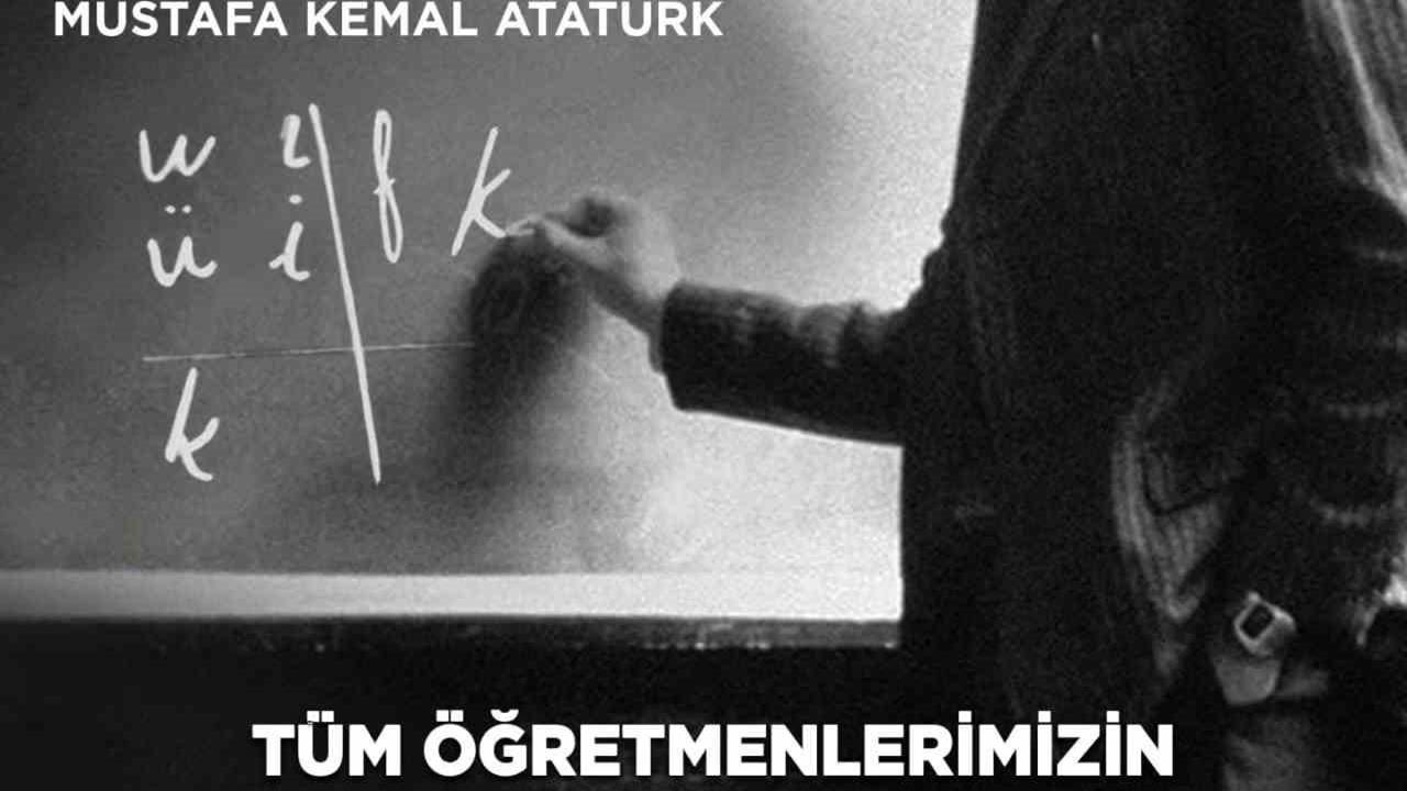Tavas'ta 24 Kasım Öğretmenler Günü'nde Başkan Tatık'tan Anlamlı Mesaj
