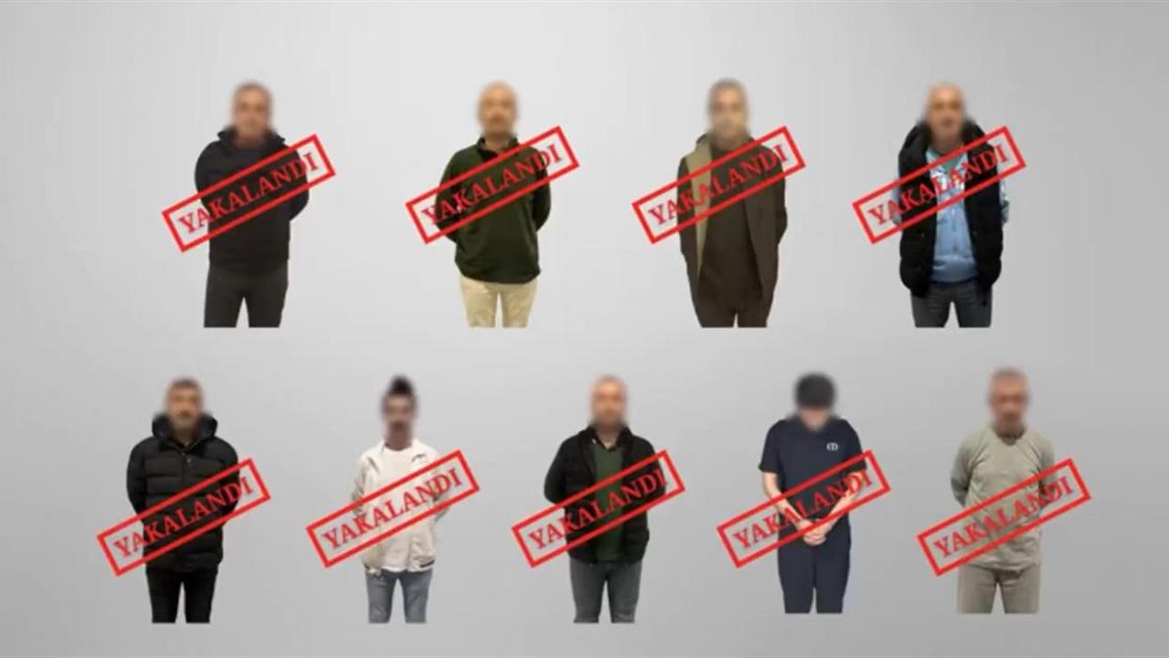 Ankara'da Kırmızı Bültenle Aranan 9 Suçlu Ülkeye İade Edildi