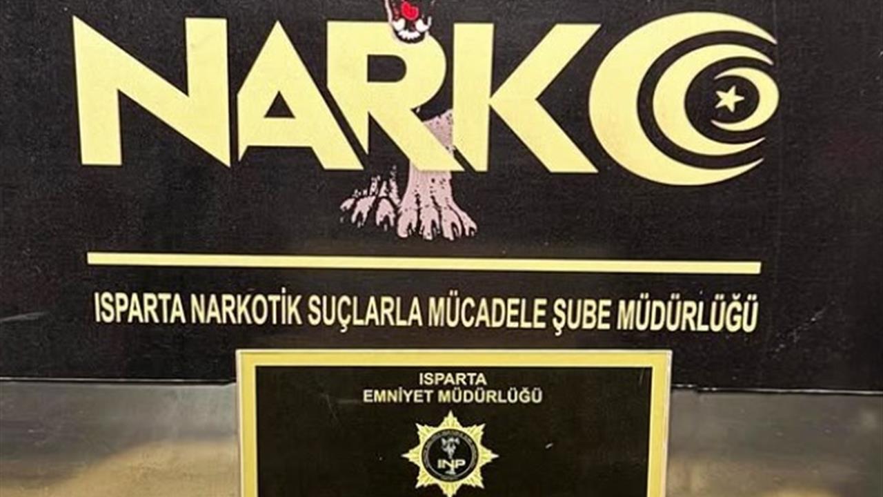 Isparta'da Uyuşturucu Madde Ele Geçiren Operasyonda 2 Şüpheli Yakalandı