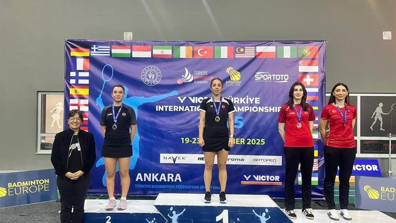 Erzincan'dan Badmintoncular, Ankara'daki Şampiyonada 3 Altın, 2 Bronz Madalya Kazandı