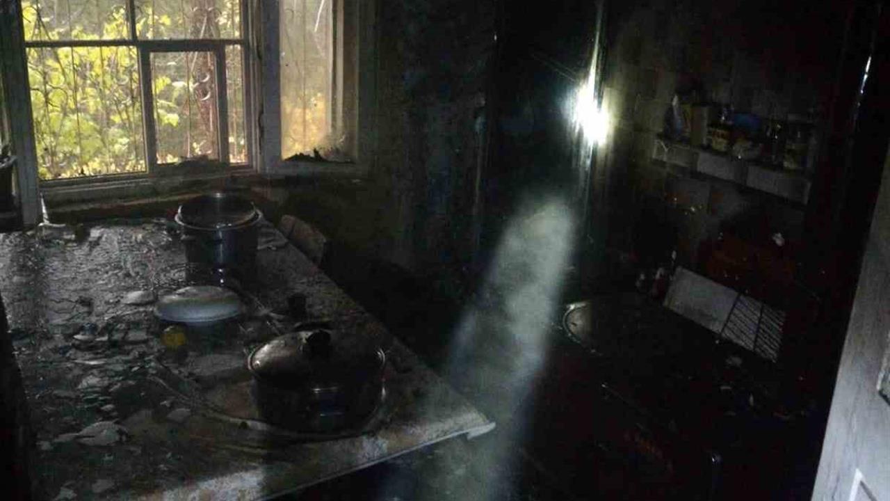 Karabük Safranbolu'da Mutfakta Meydana Gelen Yangın İtfaiye Ekiplerince Söndürüldü