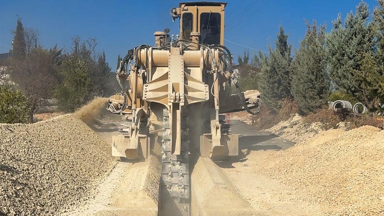 Gaziantep Burç'ta GASKİ'nin Altyapı Çalışmaları Yüzde 40 Tamamlandı