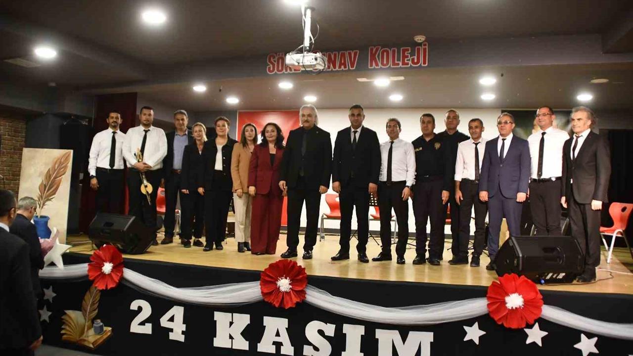Söke'de 24 Kasım Öğretmenler Günü Etkinlikleriyle Anıldı