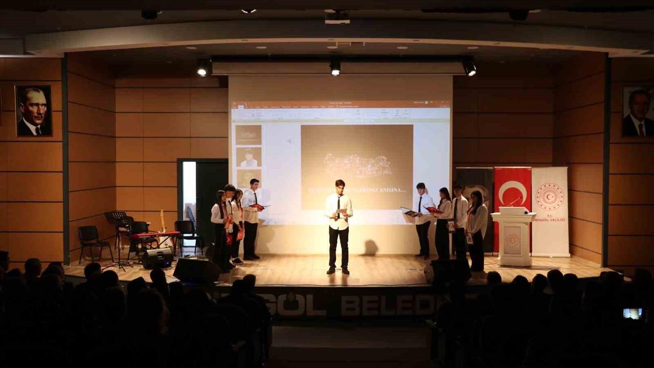 Bingöl'de 24 Kasım Öğretmenler Günü Coşkuyla Kutlandı