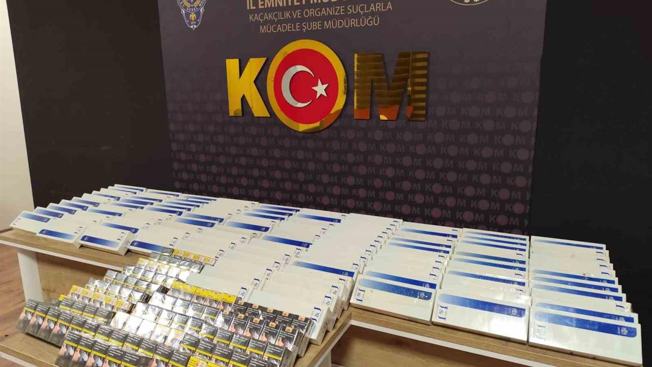 Kahramanmaraş'ta Kaçak Tütün ve Sigara Operasyonunda 3 Gözaltı