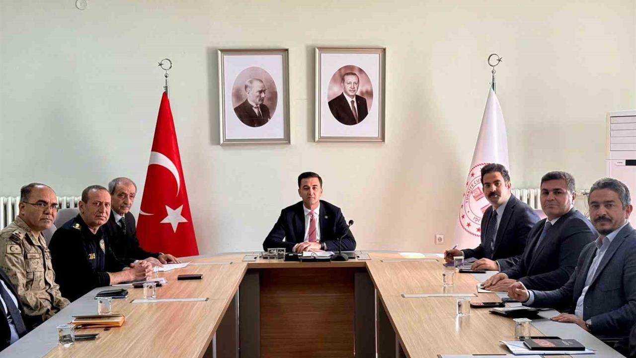 Mardin Midyat'ta Kış Tedbirleri Koordinasyon Toplantısı Gerçekleştirildi
