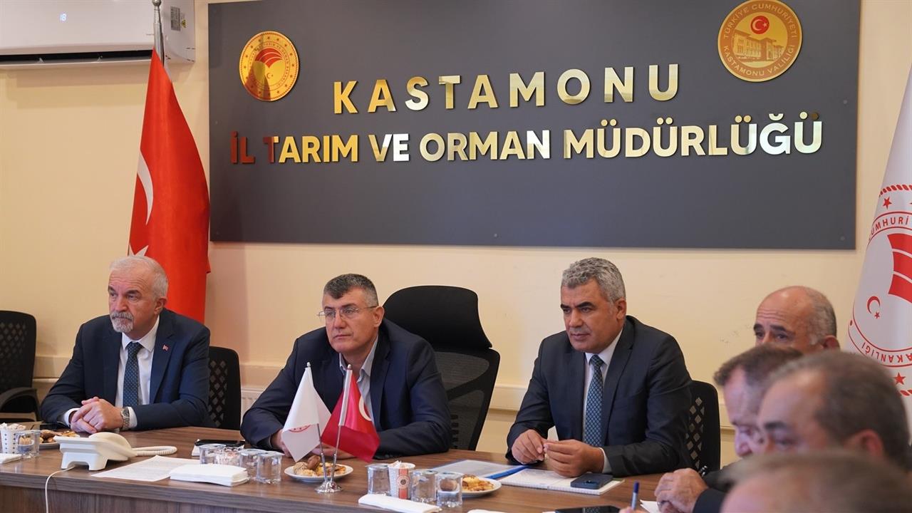 Kastamonu'da Kuraklık Riski Üzerine İl Kriz Toplantısı Gerçekleştirildi
