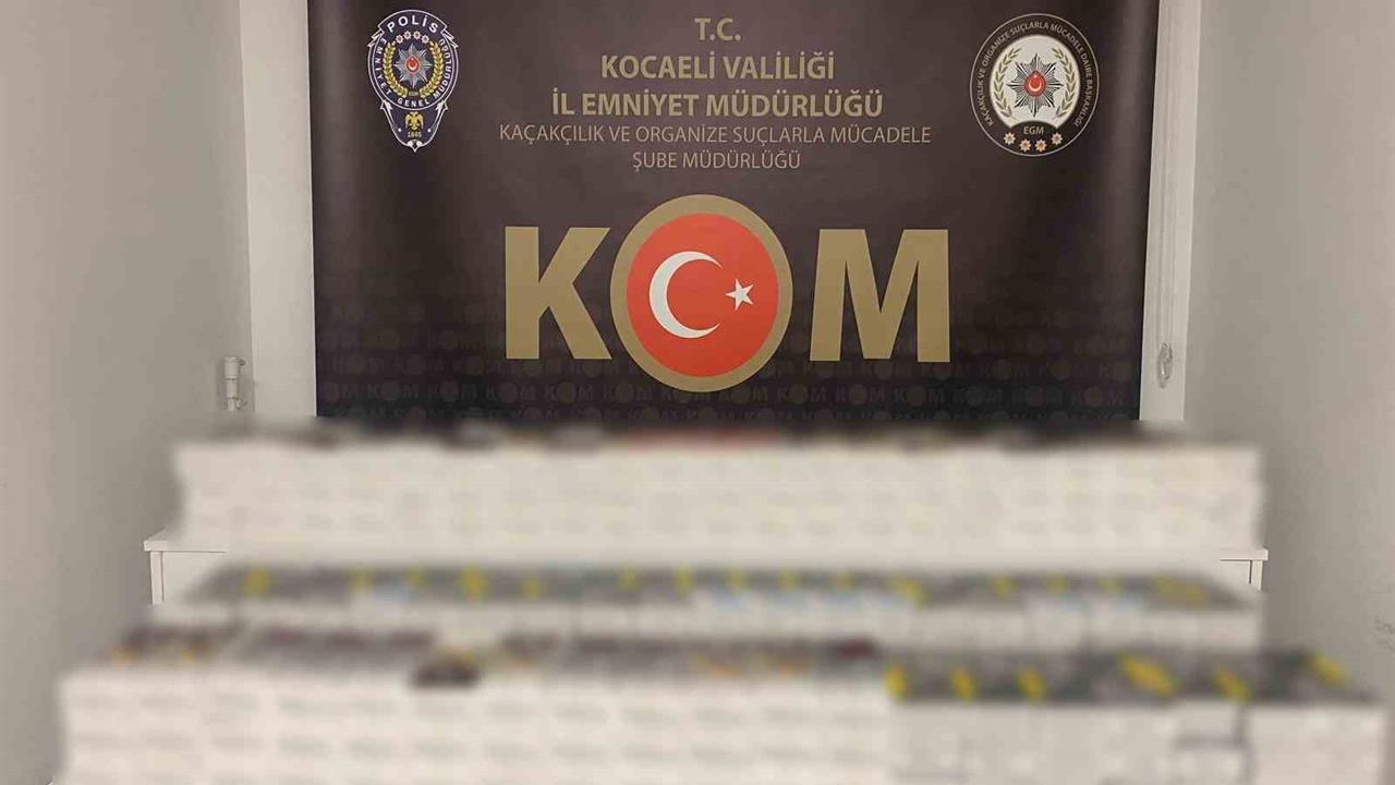 Kocaeli İzmit'te Yapılan Kaçakçılık Operasyonunda 4 Gözaltı Gerçekleşti