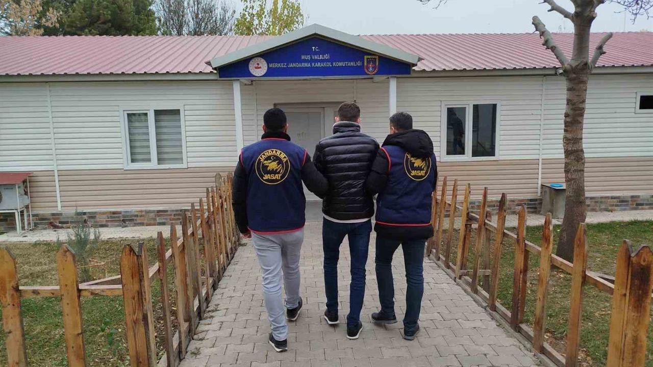 Muş Merkez'de Dolandırıcılık Suçundan Aranan Hükümlü Ö.A. Yakalandı