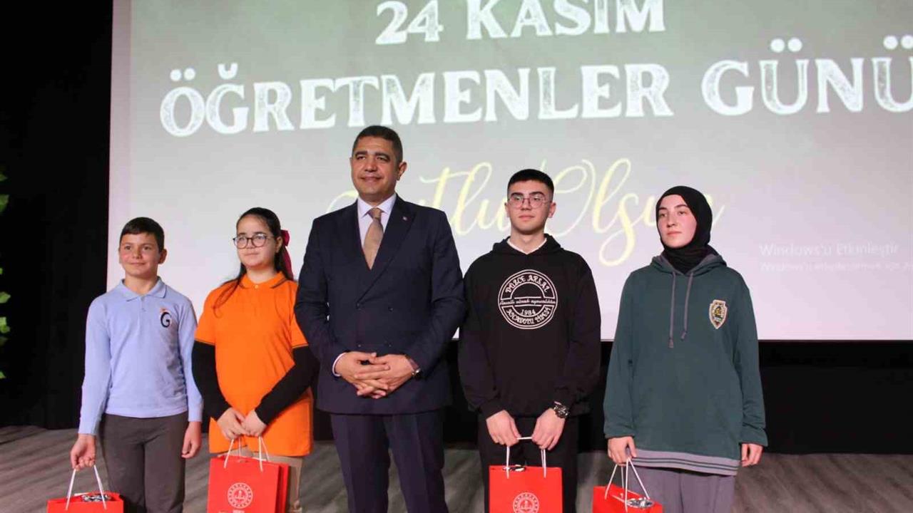 Düzce'de 24 Kasım Öğretmenler Günü etkinlikleri çerçevesinde düzenlenen yarışmaların sonuçları belli oldu.