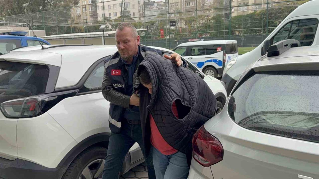 Samsun Atakum'da Uyuşturucu ile Yakalanan Şahıs Adliyeye Sevk Edildi