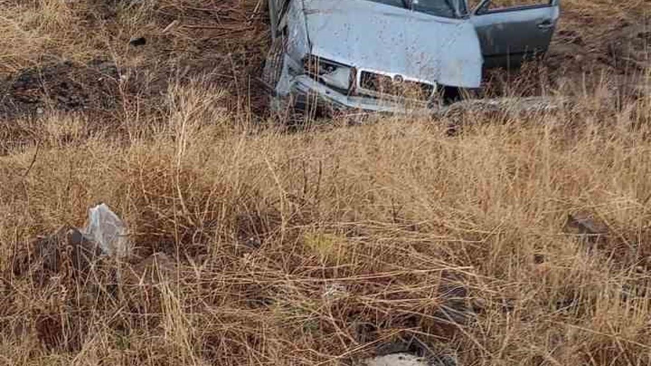 Kayseri Tomarza'da Kontrolden Çıkan Otomobil Araziye Uçtu, 1 Kişi Yaralandı