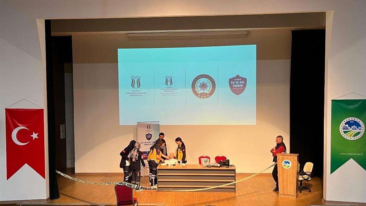 Sakarya'da Paramedik Öğrencilerine Adli Olaylarda Eğitim Gerçekleştirildi