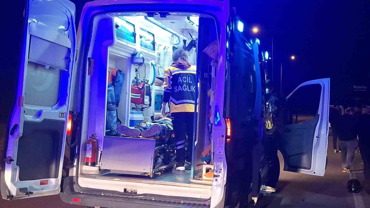 Çorum İskilip'te Motosikletin Devrilmesi Sonucu 2 Kişi Yaralandı