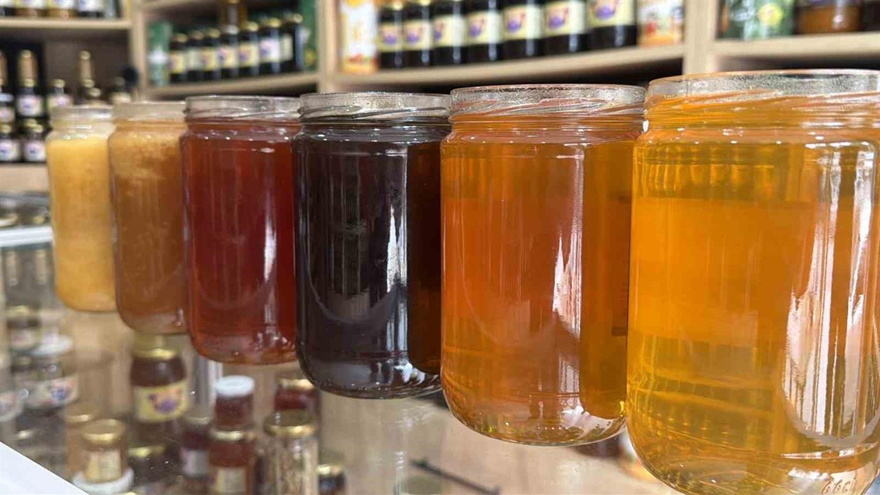 Düzce Yığılca'da Üretilen Coğrafi İşaretli Kestane ve Orman Gülü Balları Raflarda