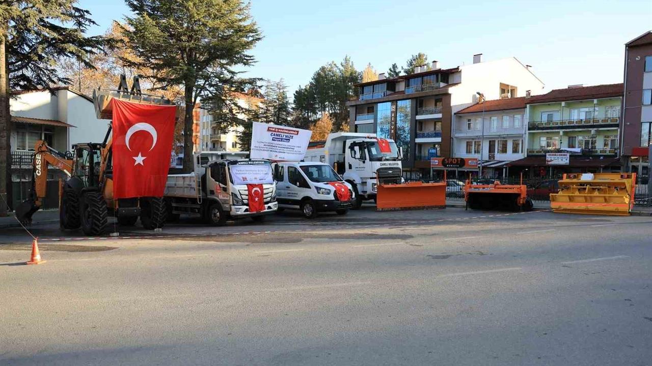 Çameli'de Yeni Araçlar ile Hizmet Kalitesi Artırılıyor
