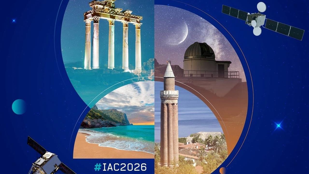 Antalya'da 5-9 Ekim 2026 tarihlerinde 77. Uluslararası Uzay Kongresi yapılacak.