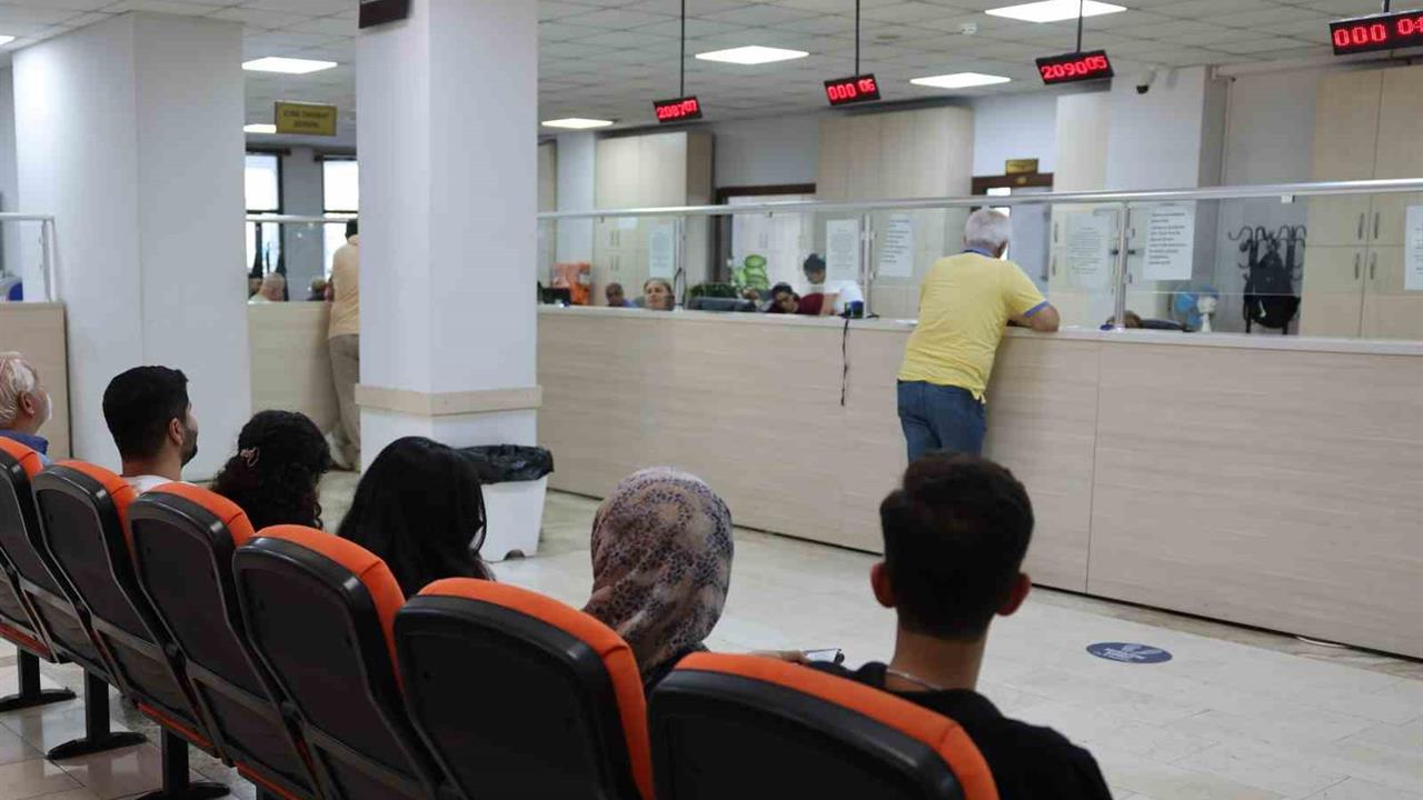 Mersin Akdeniz Belediyesi, Hafta Sonu Veznelerini Açık Tutacak