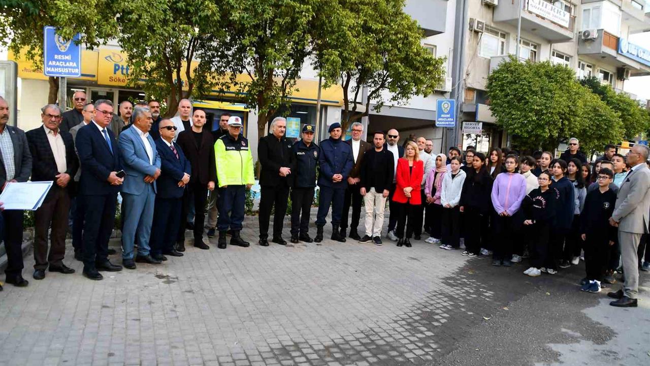 Söke'de Trafik Sokağı Projesi Hizmete Girdi