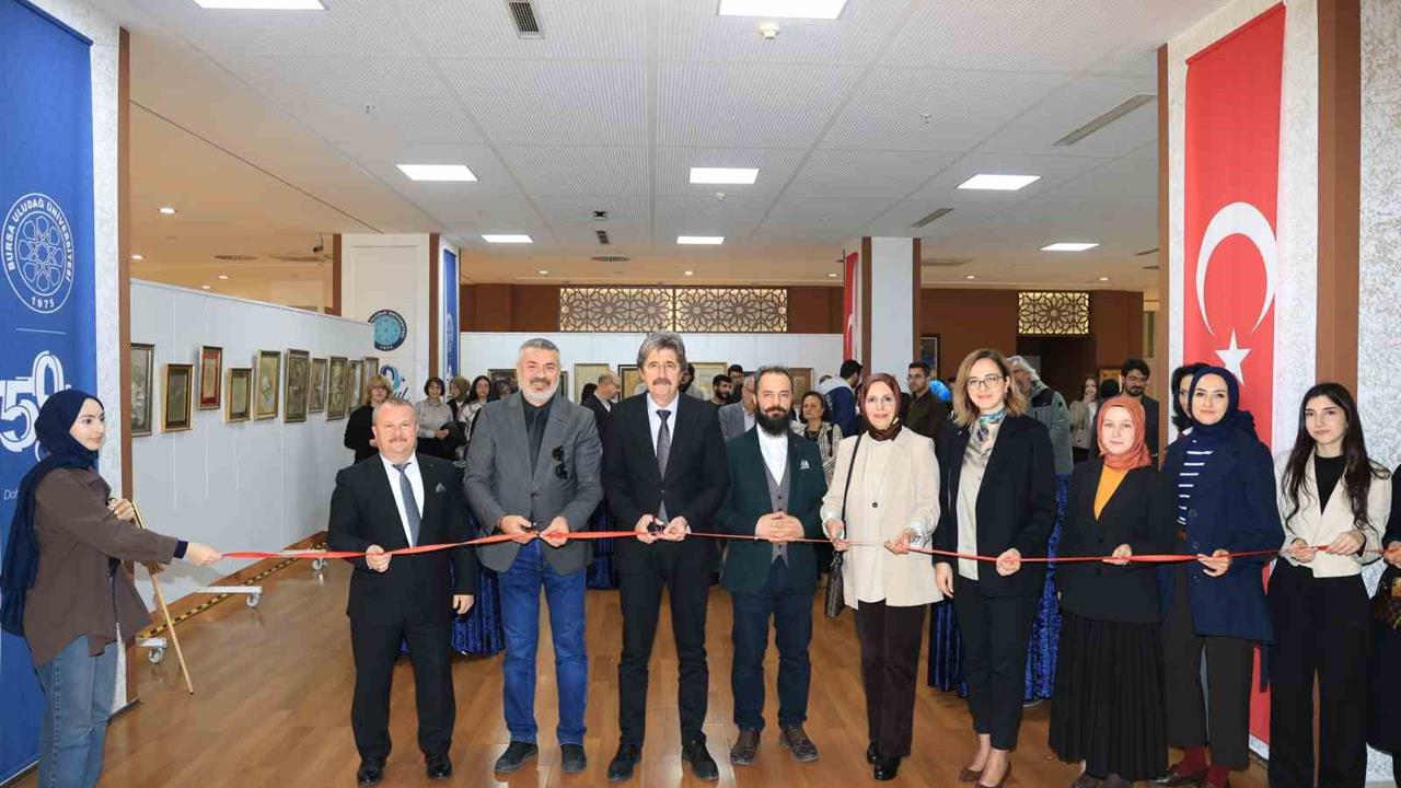 Bursa'da Geleneksel Türk Sanatları Bölümü Öğrencilerinin Eserleri Sergilendi