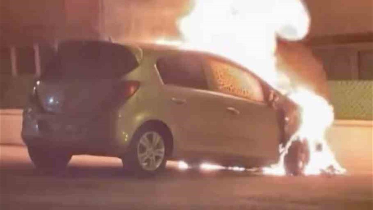 Karabük'te Park Halindeki 16 SUM 70 Plakalı Otomobil Yangında Kullanılamaz Hale Geldi