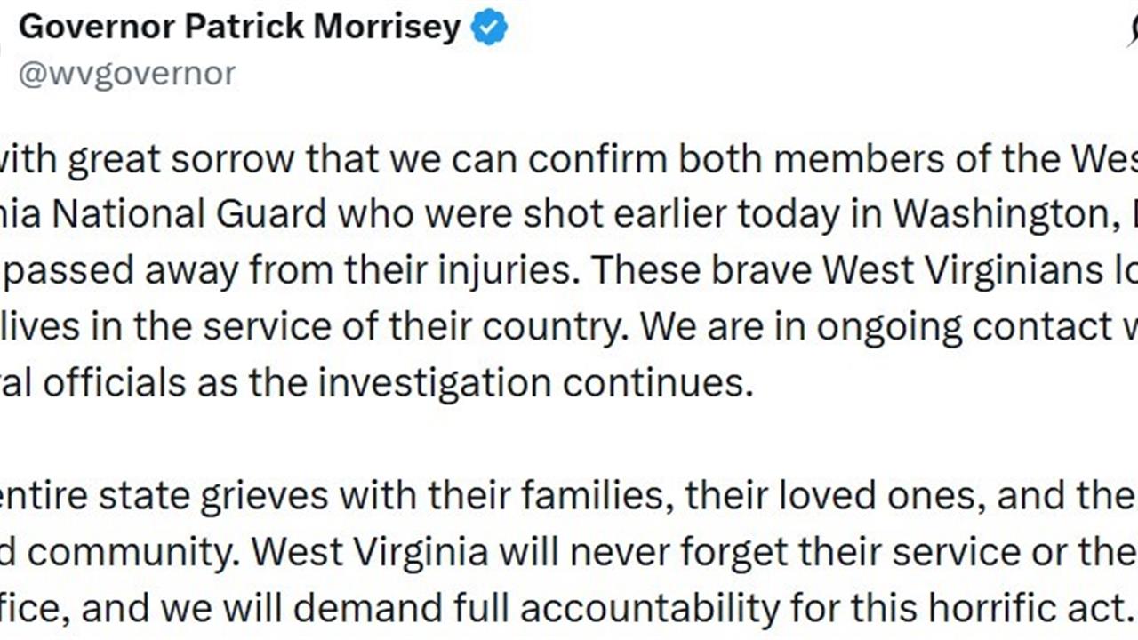 Washington D.C.'deki Beyaz Saray Yakınlarında 2 Ulusal Muhafız Hayatını Kaybetti