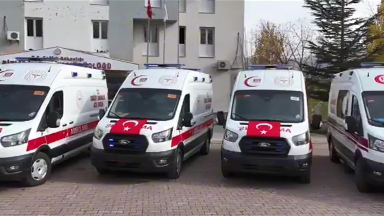 Bitlis'te Acil Sağlık Hizmetlerinde Kullanılmak Üzere 7 Yeni Ambulans Gönderildi