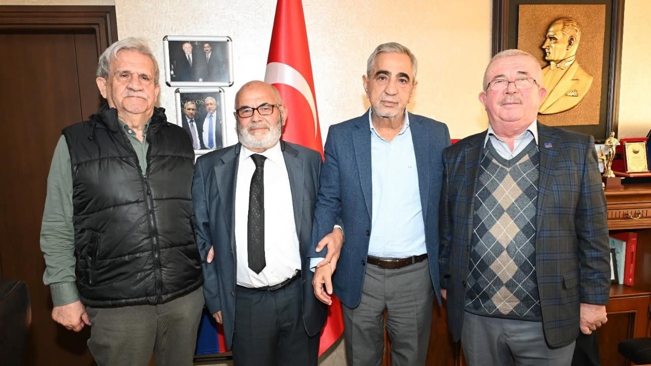 Mersin ESOB Başkanı Sarı, Millet Partisi Yöneticileri İle Görüştü