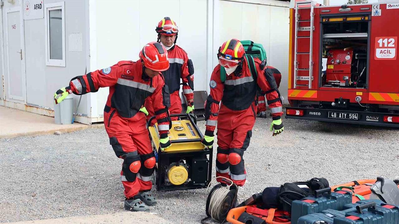 Muğla Büyükşehir İtfaiyesi, Afet Hazırlık Sürecini Başarıyla Tamamladı