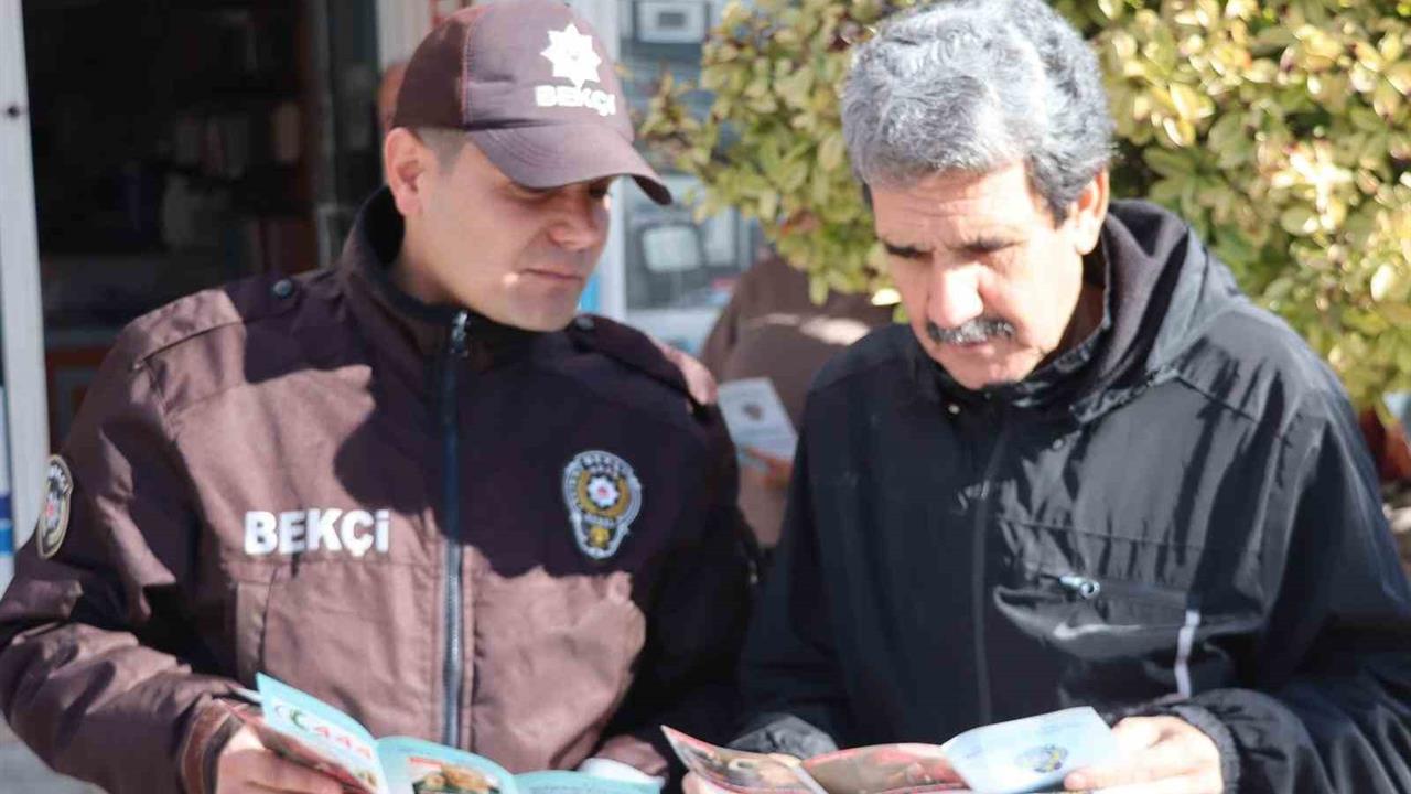 Yatağan'da Emniyet Ekipleri Dolandırıcılıkla Mücadele İçin Bilgilendirme Yaptı