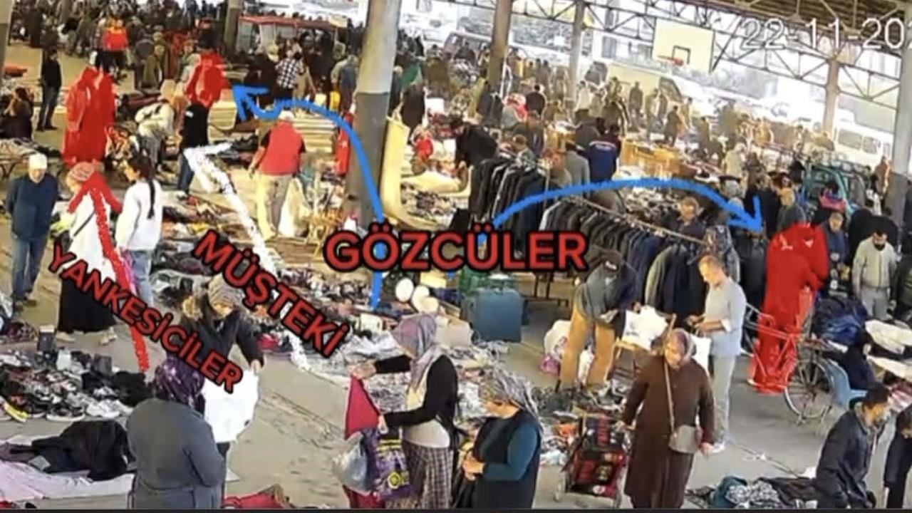 Osmaniye'de Pazarda Yankesicilik Yapan 5 Şüpheli Yakalandı