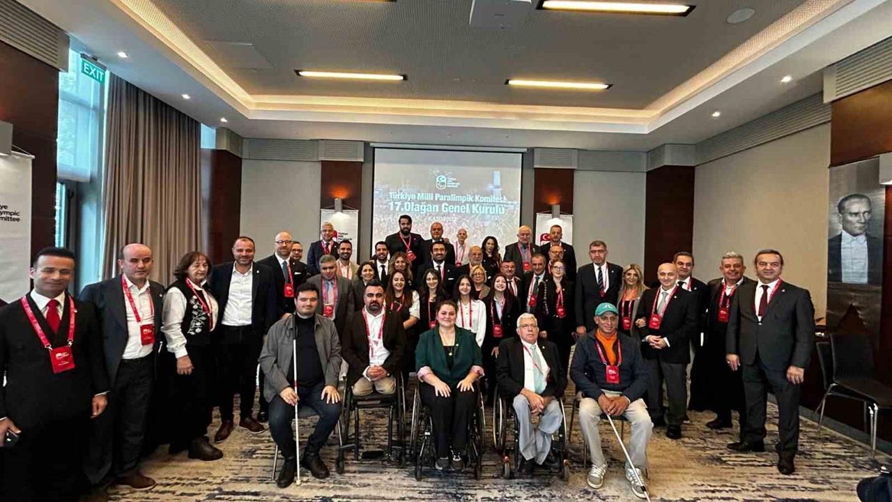 İstanbul'da Türkiye Milli Paralimpik Komitesi'nin 17. Olağan Genel Kurulu Yapıldı