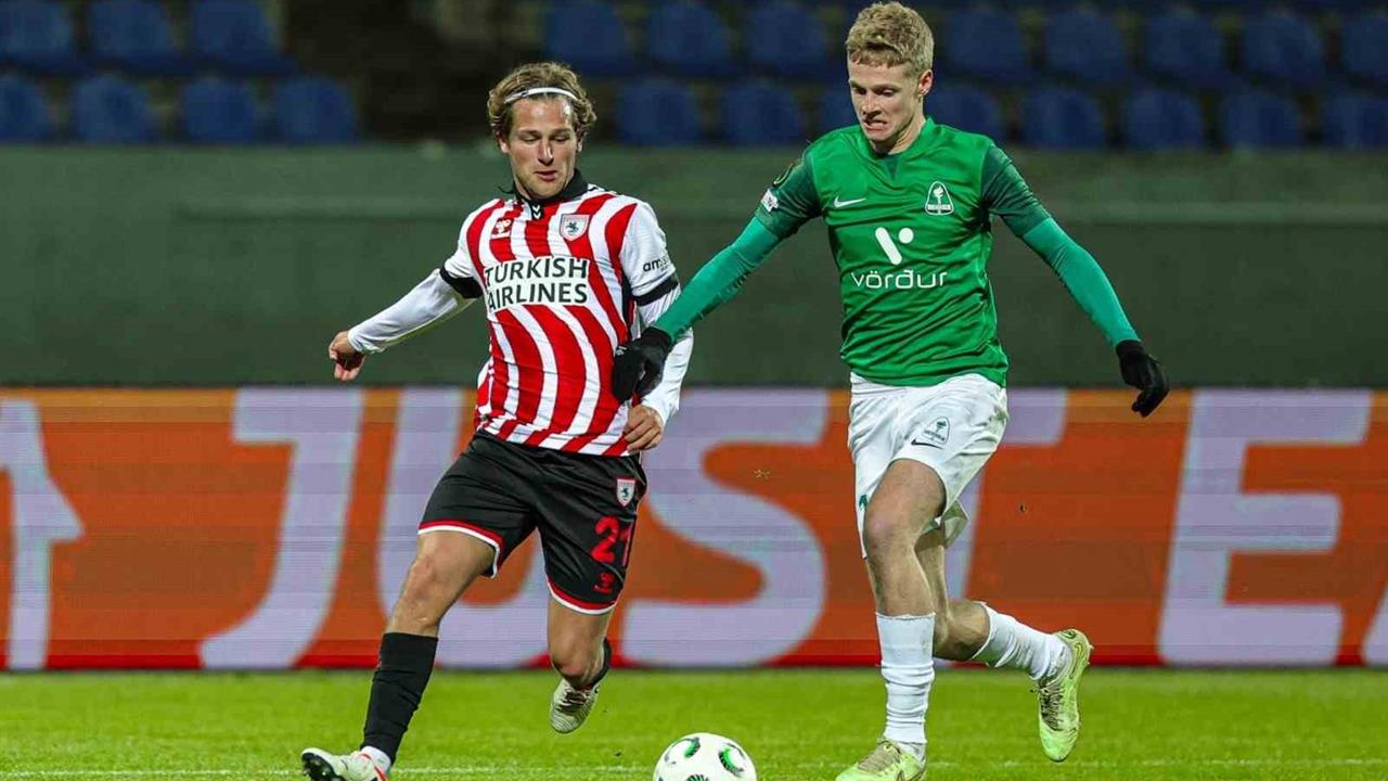 Samsun'da Oynanan Breidablik Maçında Fırsatlar Kaçtı, 1 Puan Alındı