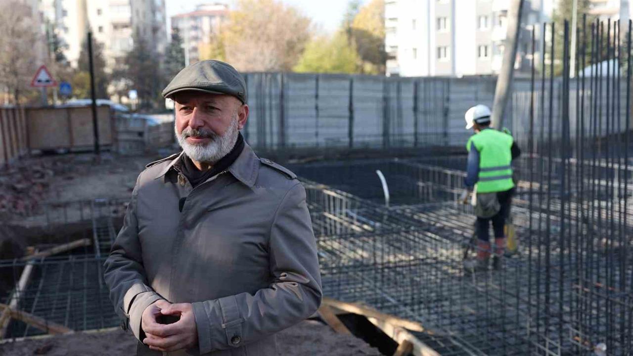 Kayseri Kocasinan'da, Aile Sağlık Merkezi'nin Temeli Atılarak Sağlık Hizmetleri Geliştirilecek