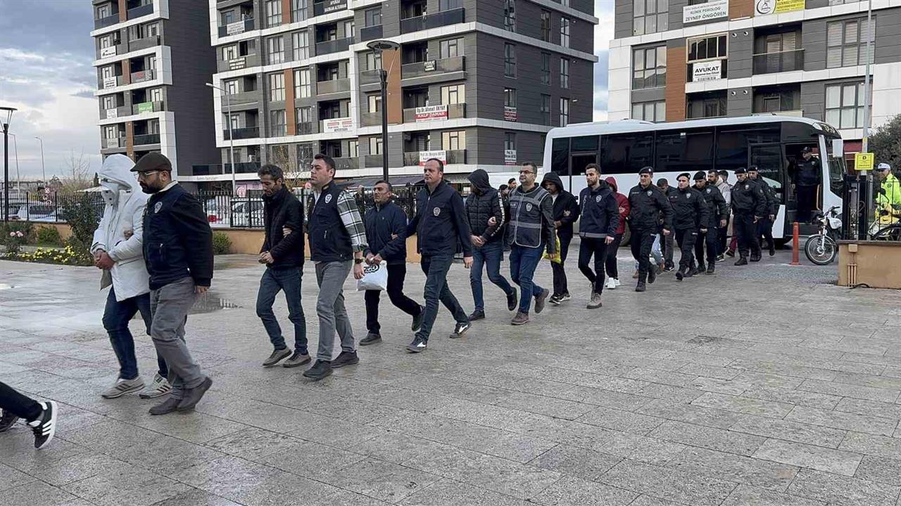 Edirne'de Düzenlenen Bahis Operasyonunda 13 Şüpheli Adliyeye Sevk Edildi