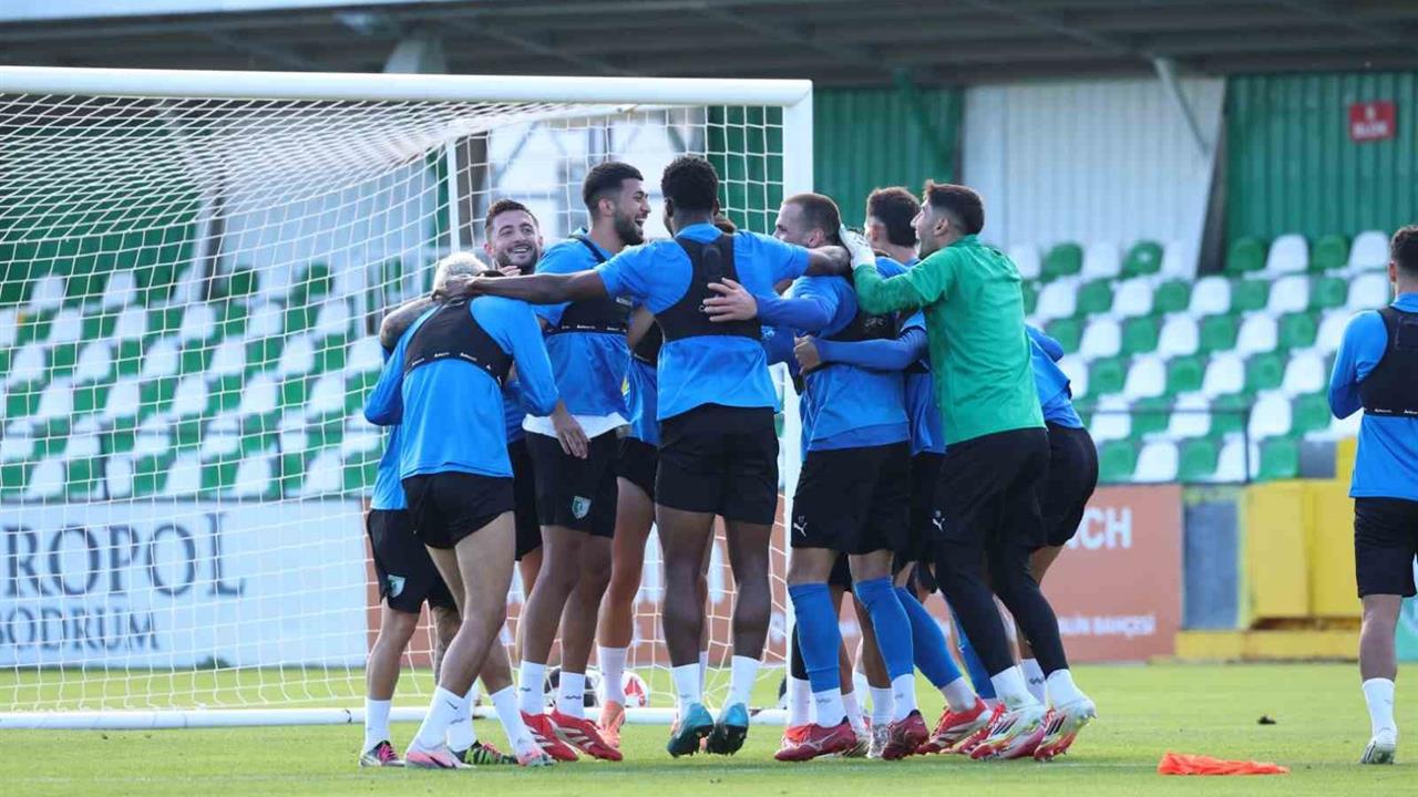 Bodrum'da Çorum FK ile Oynanacak Maç İçin Hazırlıklar Devam Ediyor