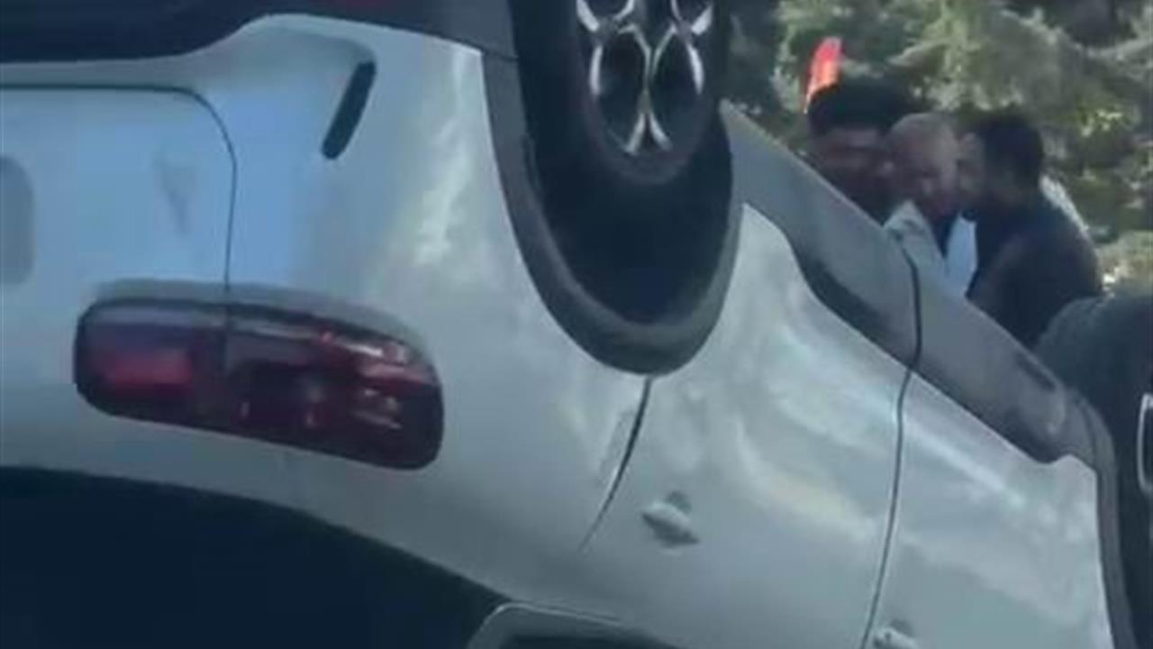 Diyarbakır Kayapınar'da Takla Atan Araçta 1 Kişi Yaralandı