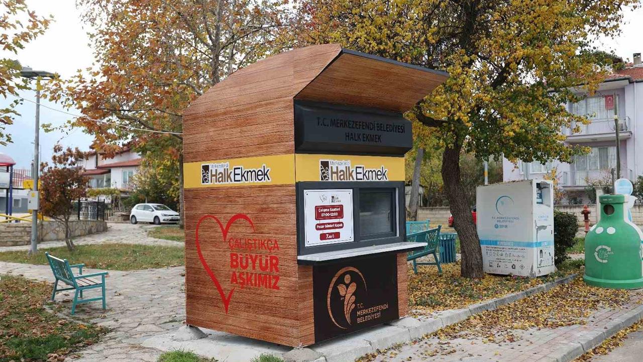 Denizli Merkezefendi'de Halk Ekmek Büfe Sayısı 30'a Çıktı