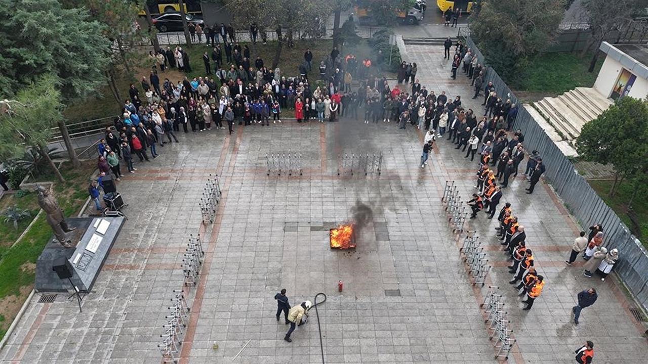 Gaziosmanpaşa Belediyesi, Yangın Tatbikatı ile Güvenlik Önlemlerini Gözden Geçirdi
