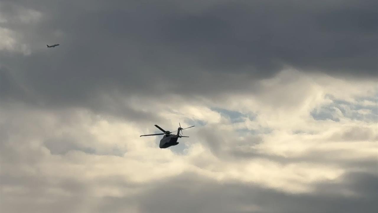 Papa 14. Leo’u Taşıyan Helikopter İstanbul Atatürk Havalimanı'ndan İznik’e Hareket Etti