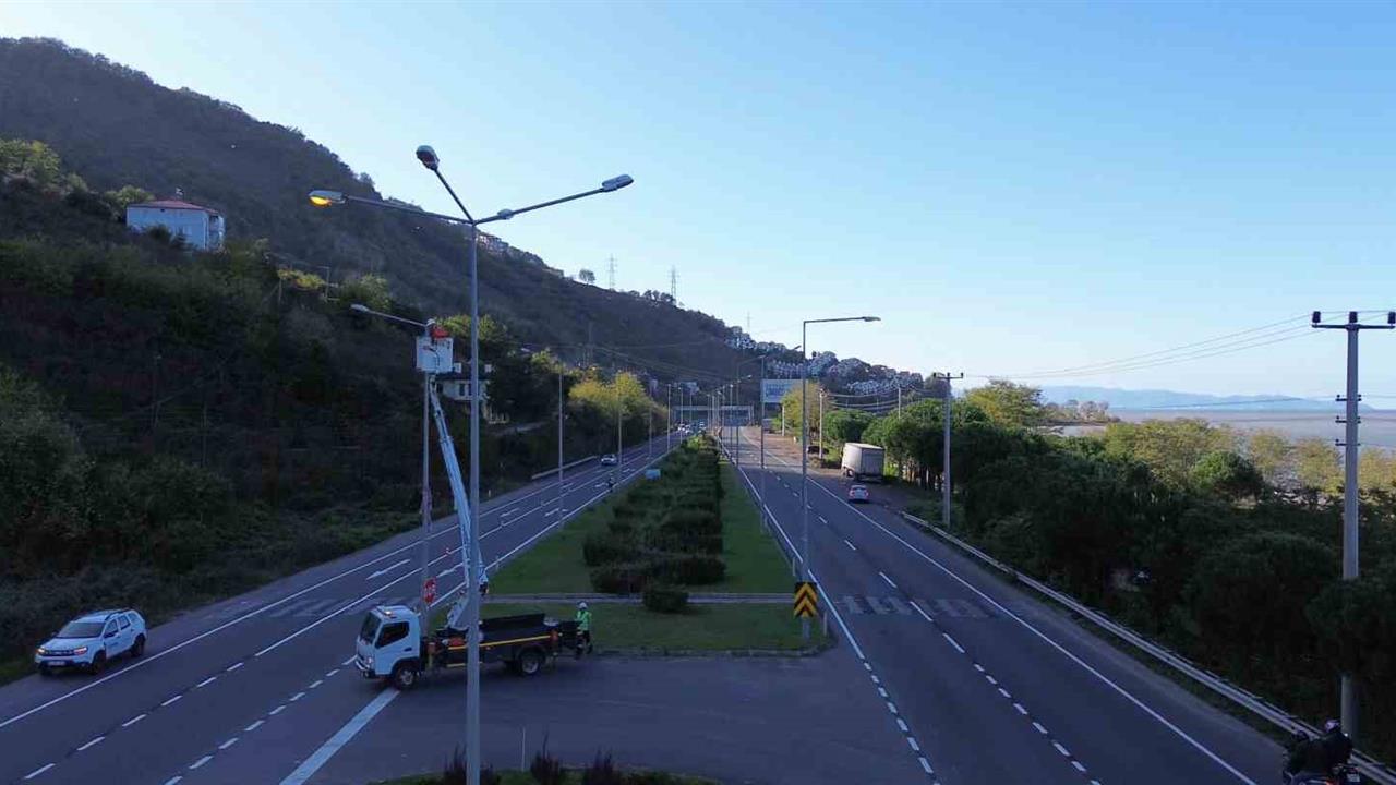 Ordu'da 2.700 Noktada Yapılan Aydınlatma Çalışmalarıyla Güvenlik Artırıldı
