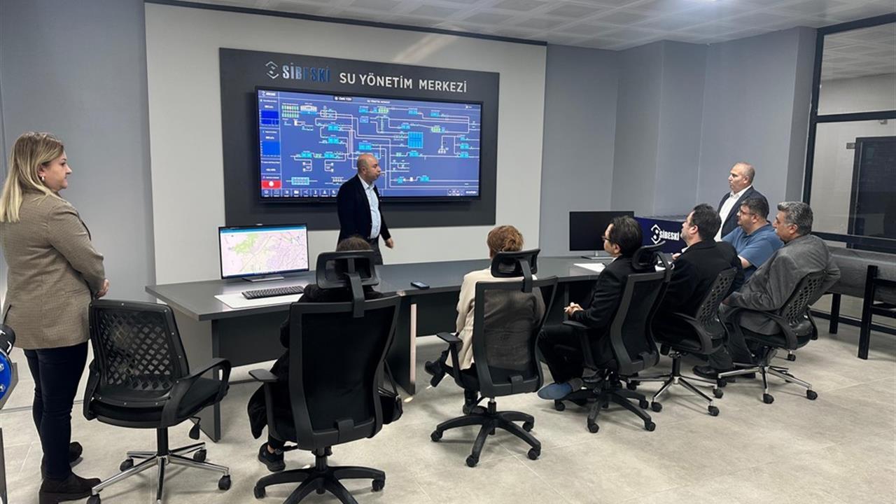 Gaziantep Büyükşehir Belediyesi, Sivas'taki SCADA Uygulamasını İnceledi