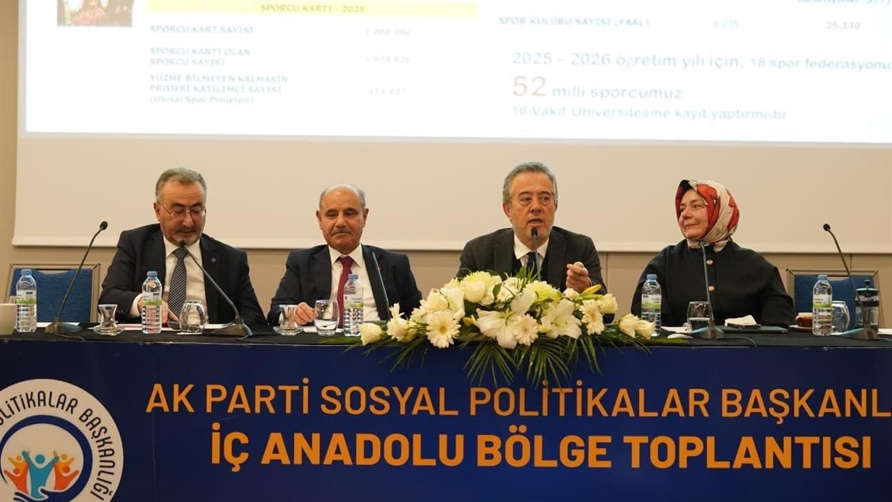 Kayseri'de Gerçekleşen AK Parti Sosyal Politikalar Toplantısında Önemli Konular Ele Alındı