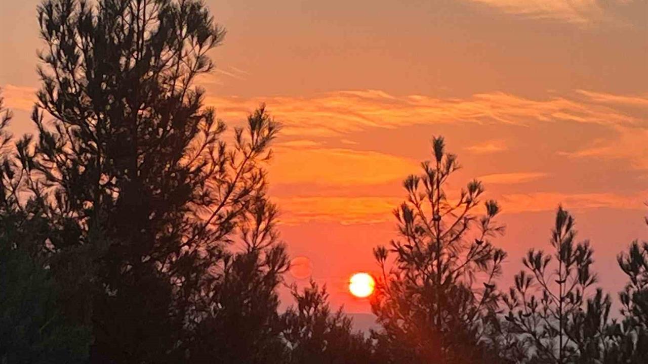 Batman Merkezinde Gün Batımında Oluşan Görsellik Göz Doldurdu