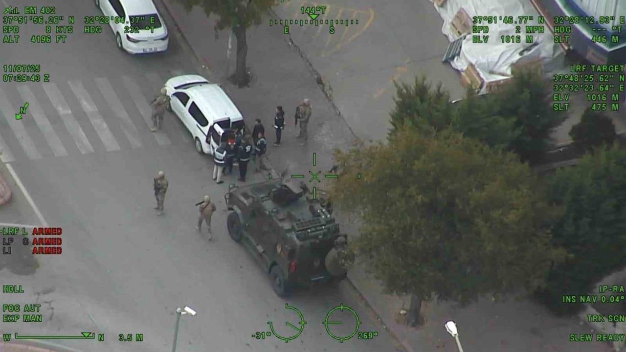 Konya'da Gerçekleştirilen Operasyonda İki Suç Örgütüne Ait Mal Varlığına El Konuldu