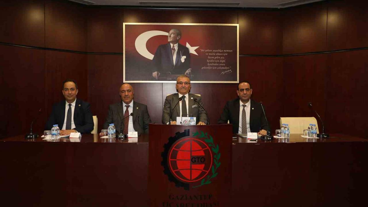 Gaziantep'te GTO'nun Kasım Ayı Meclis Toplantısında İşletmelerin Sorunları Ele Alındı