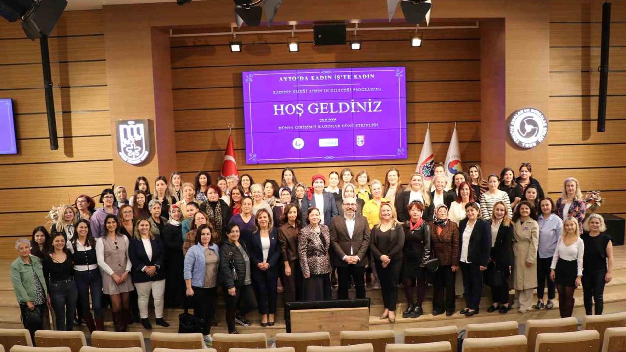 Aydın'da Kadın Girişimciler İçin Sertifika Töreni Düzenlendi