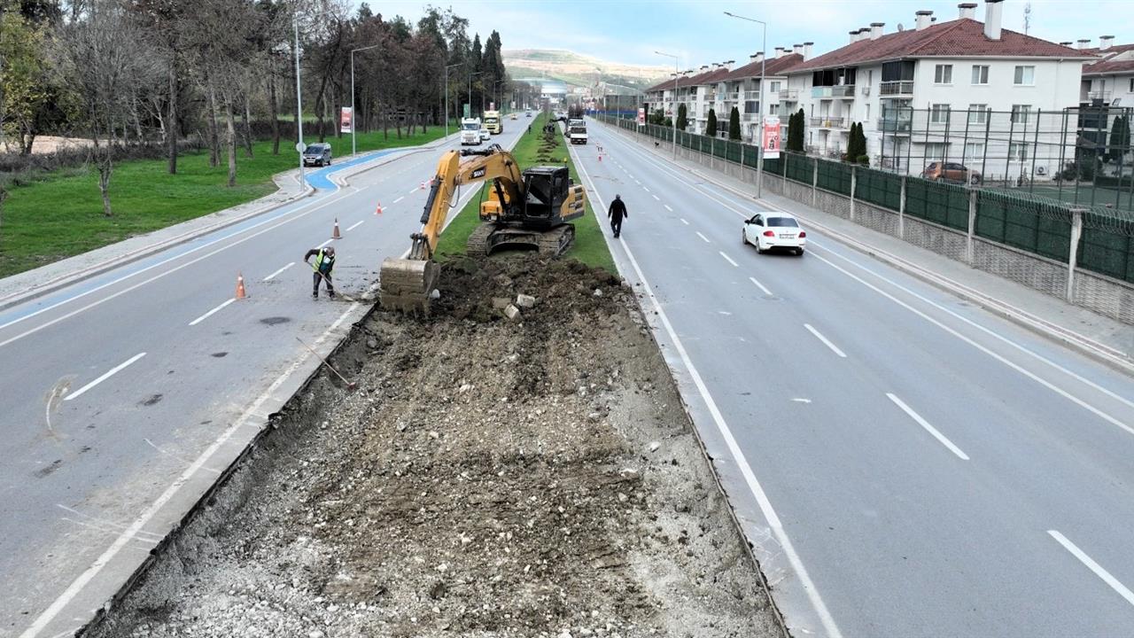 Kartepe'de Tramvay Hattı İçin İlk Kepçe Vuruldu, Proje 1.4 Kilometre Uzunluğunda