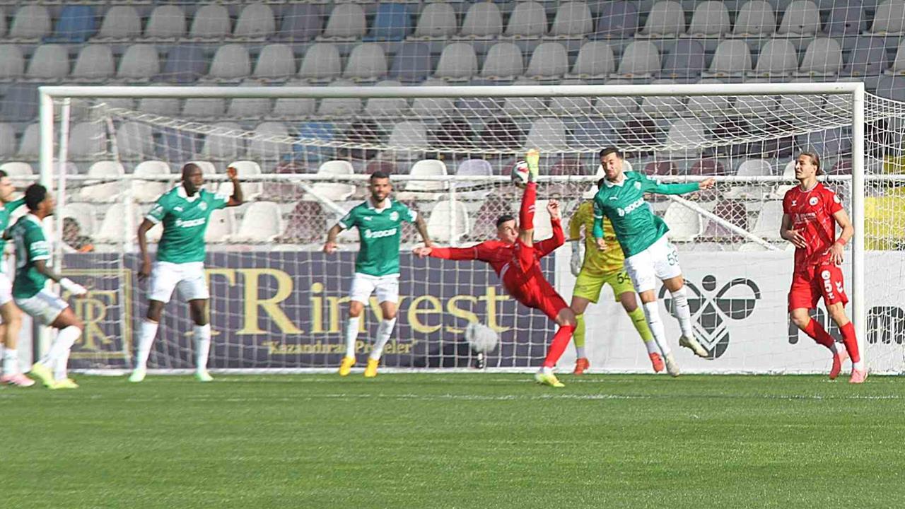 Ankara'da Keçiörengücü, Iğdır FK'ya 2-1 mağlup oldu.